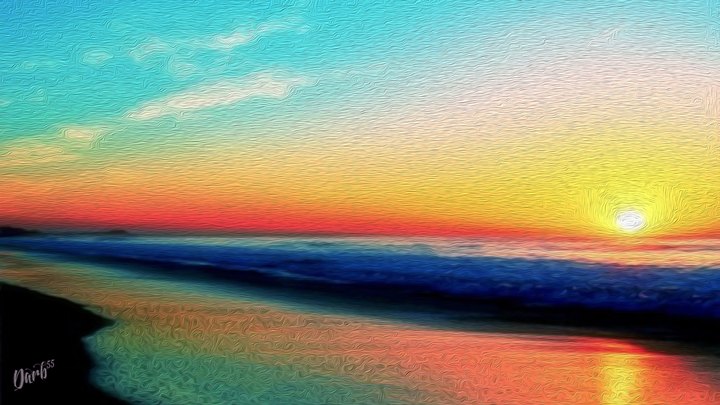 Morning Has Broken on a television