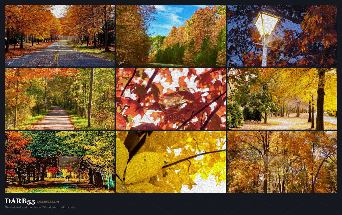Fall Bundle #1 — Nine Original Works for Your TV