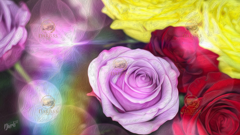 Bokeh Rose, a free picture
